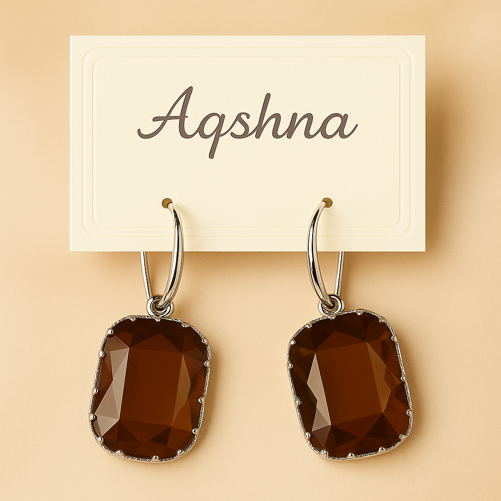 Mocha Luxe Drop Earrings 🤎✨