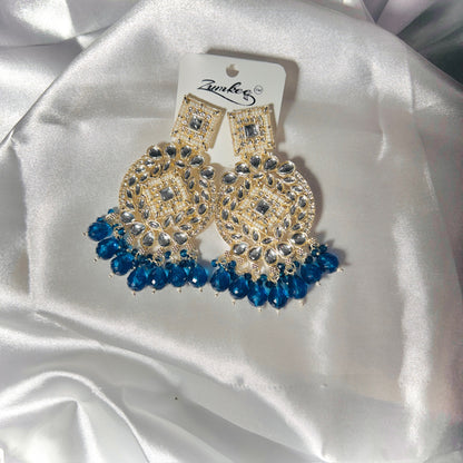 Royal Sapphire Grandeur Earrings 💙👑